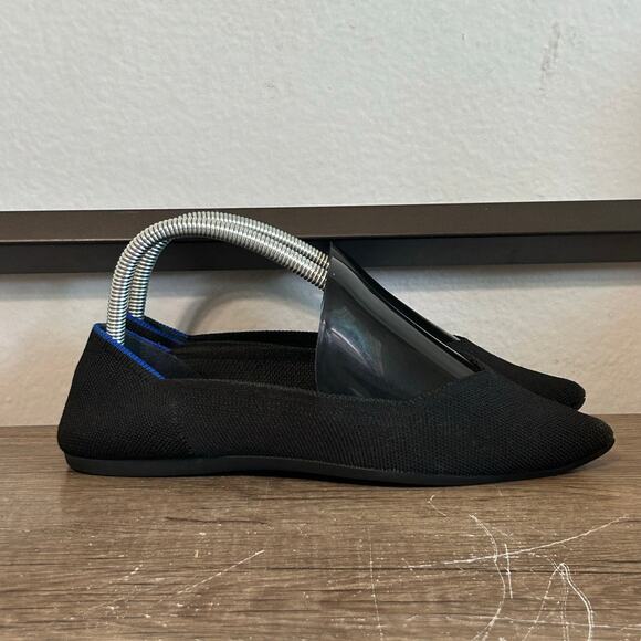Rothy’s The Point Women’s Ballet Flats Shoes Size 7.5  Black - Picture 3 of 8